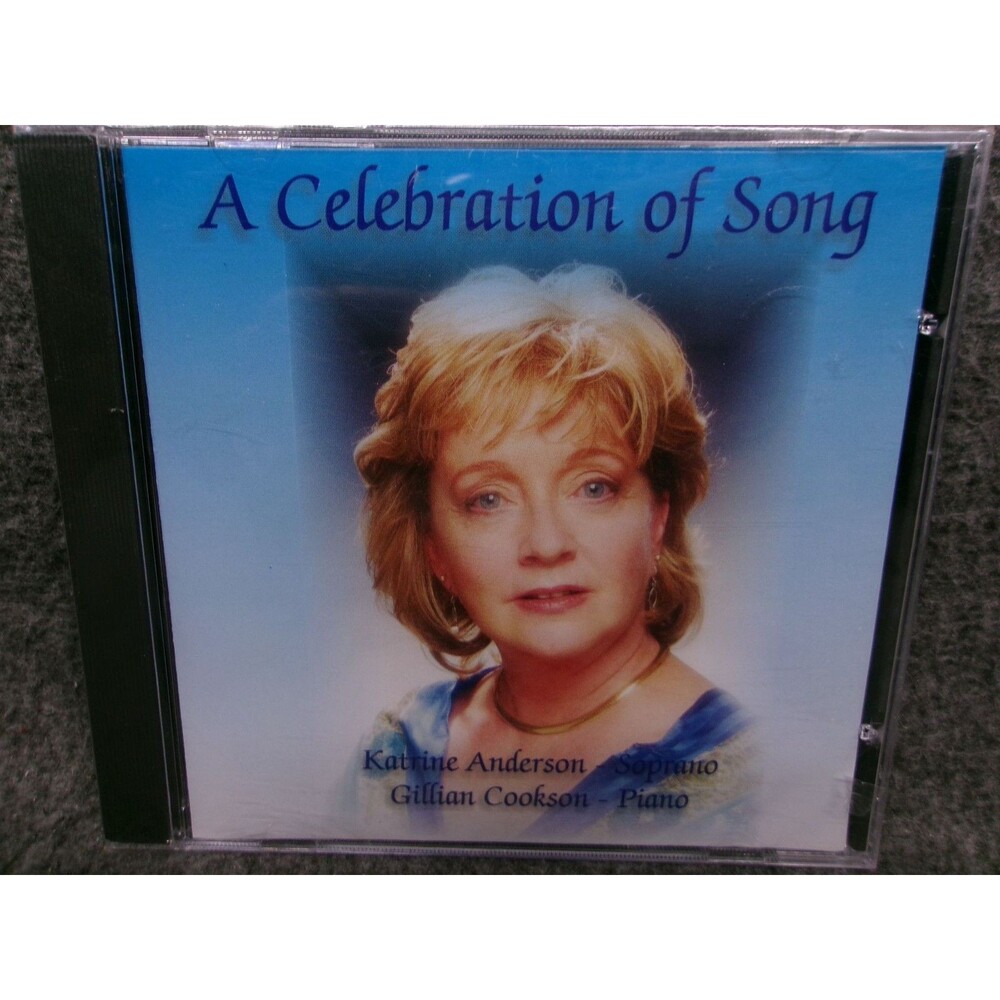 A Celebration of Song Katrine Anderson Gillian Cookson CD Classical Soprano